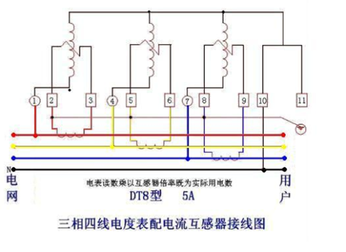 温度测控仪表接线图