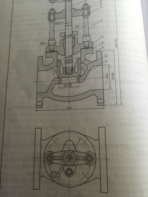 旋塞阀阀体零件图怎么画